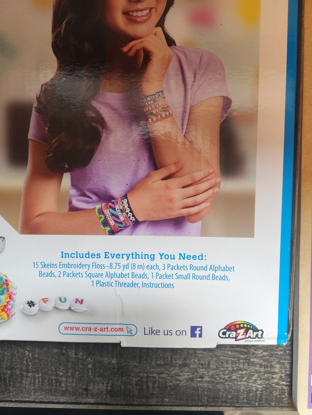 Cra-Z-Art My Look Friendship Bracelet Kit - Rainbow & Neon - Picture 4 of 4